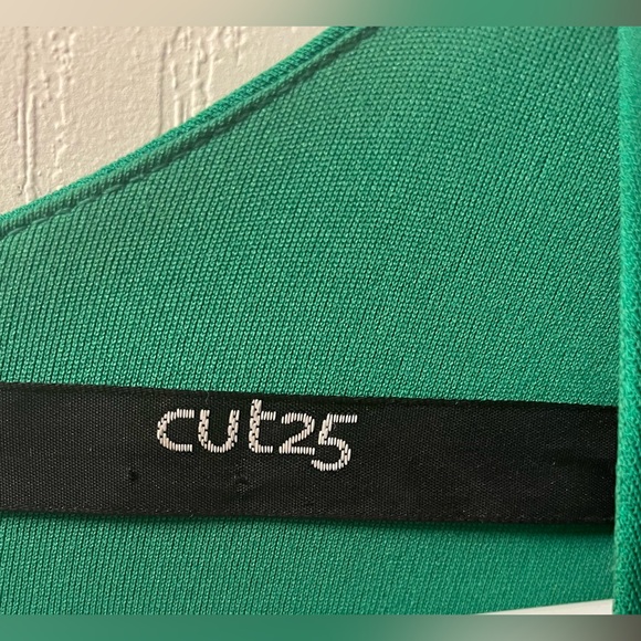 Cut25 Green Cocktail Dress Size 2 - Picture 5 of 13